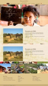 creation du site Madagascar Hilfe