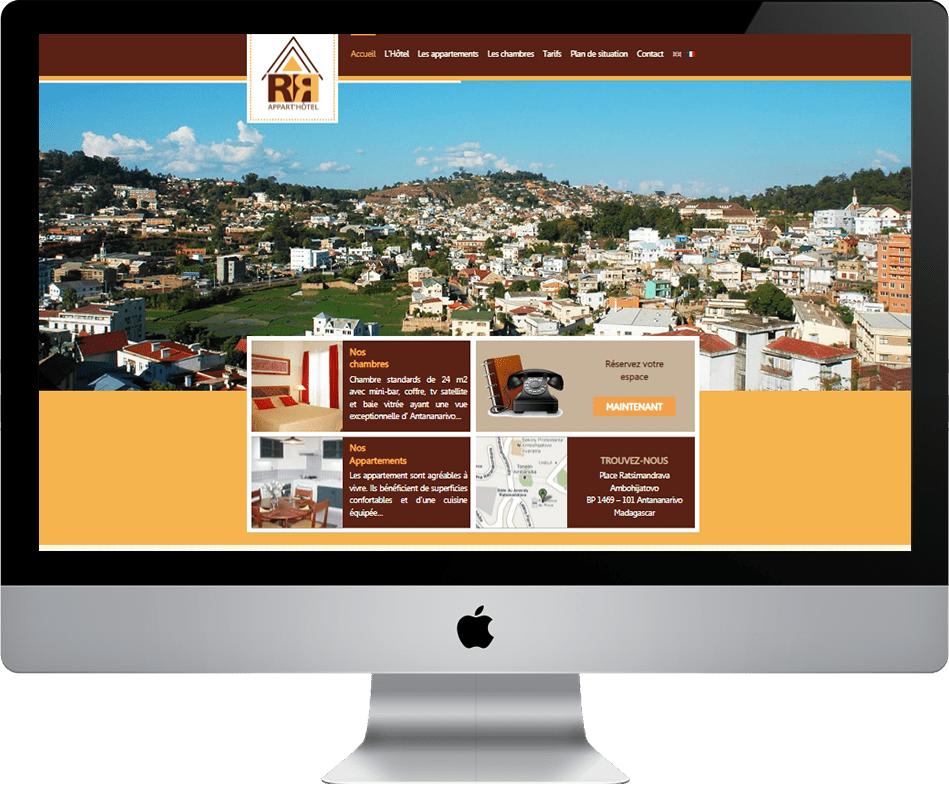 Portfolio Création de site NetUnivers