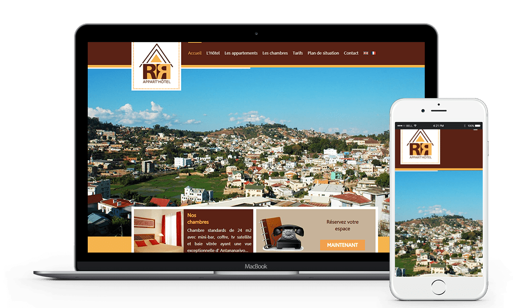 Portfolio Création de site NetUnivers